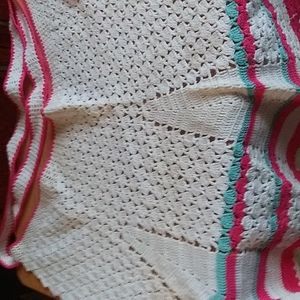 Vintage knitted apron